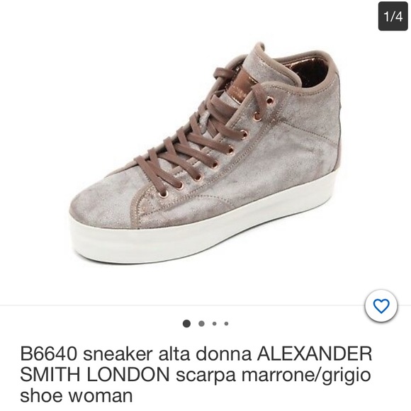 Alexander Smith London EUC Copper Rivets Sneakers - Picture 9 of 10